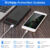 20000mAh Power Bank Ultra Thin External Battery Pack Phone Charger Dual USB Flashlight Battery Remain Display - Image 9