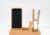 Compatible with Apple , Bamboo, wood andMobile applewatch bracket charging wooden bracket multi-function flat cell phone base - Image 3