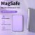 Digital Display Aluminum Alloy Lightweight Magsafe Magnetic Wireless Power Bank - Image 5
