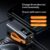 High-power Portable Charger With Retractable Cable Fast Charging TFT Color Display And Aluminum Alloy Casing - Image 5