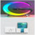 New Intelligent G Shaped LED Lamp Bluetooth Speake Wireless Charger Atmosphere Lamp App Control For Bedroom Home Decor - Image 4