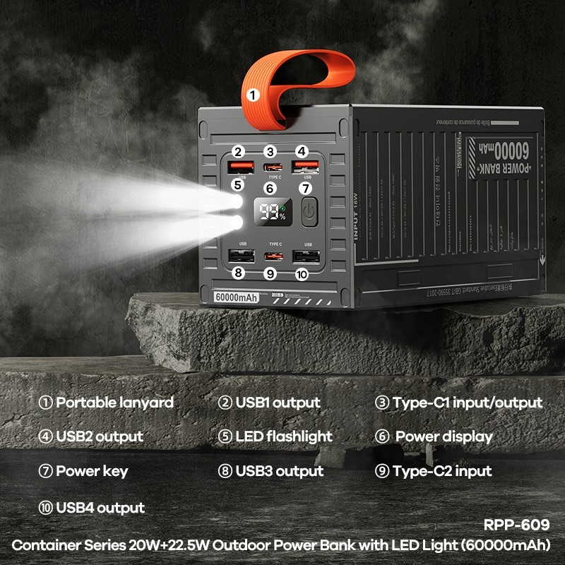 e0166d3c-5b6f-4351-b751-c5a6dd9d66f9.jpg Outdoor LED Light Mobile Power Mobile Phone Large Capacity Portable Power - Image 1