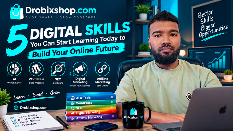 5 digital skills you can start learning today to build your online future